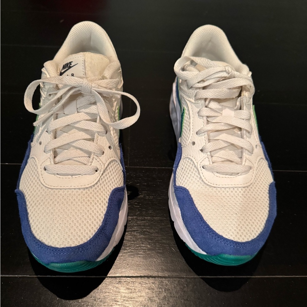 Nike Air with Blue Suede and Green Details